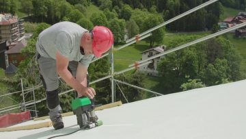 Máquina soldadura de telas PVC Leister Unidrive 500