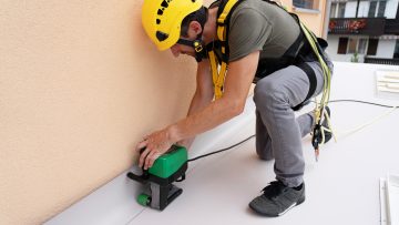 Máquina soldadura de telas PVC Leister Unidrive 500